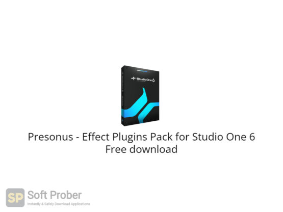 Presonus Effect Plugins Pack for Studio One 6 Free Download-Softprober.com