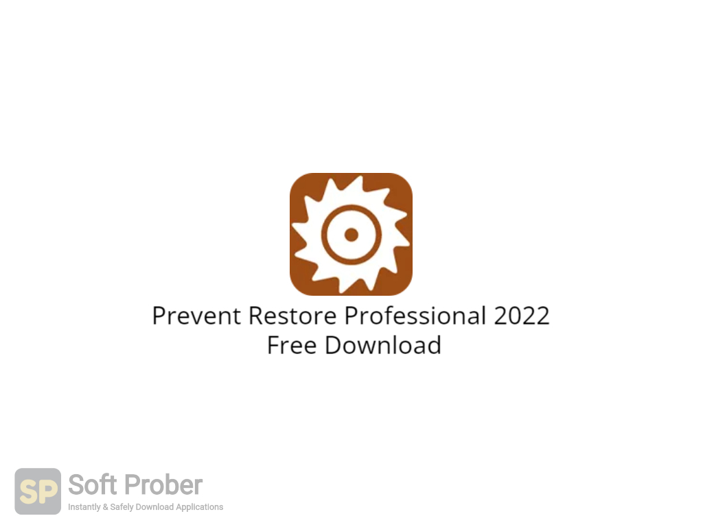 Prevent Restore Professional 2023.18 for mac download free