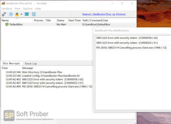 Sandboxie Plus 2022 Offline Installer Download-Softprober.com