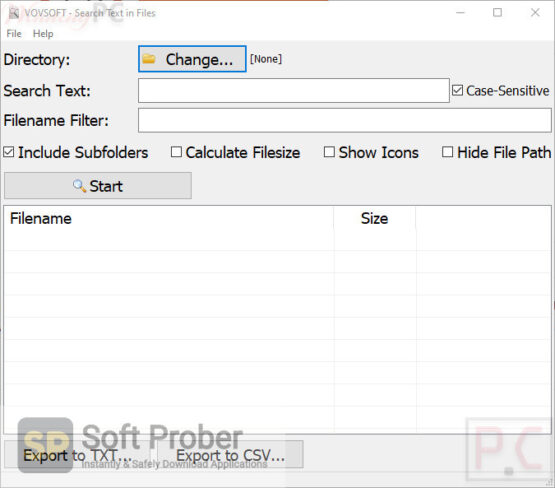 VovSoft Search Text in Files 2022 Direct Link Download-Softprober.com