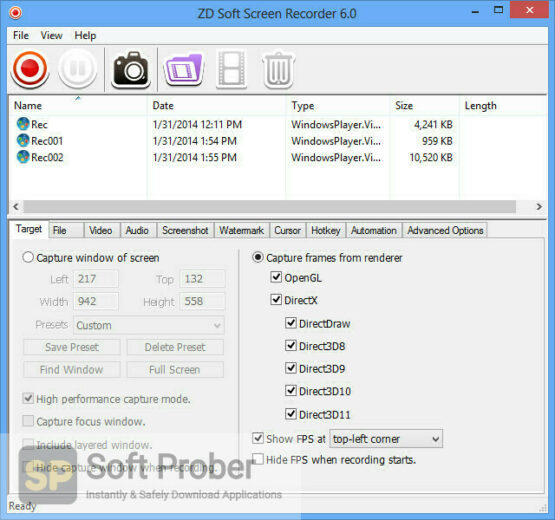 ZD Soft Screen Recorder 2022 Latest Version Download-Softprober.com