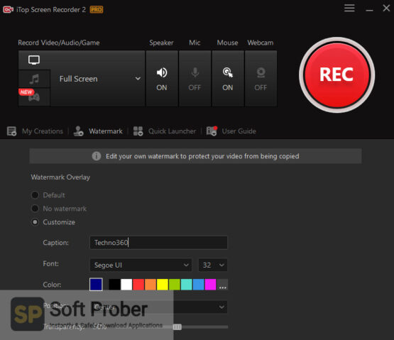 iTop Screen Recorder Pro 2022 Direct Link Download-Softprober.com