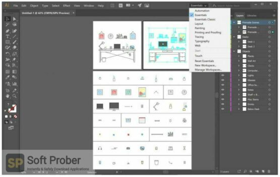 Adobe Illustrator CC 2023 Offline Installer Download-Softprober.com