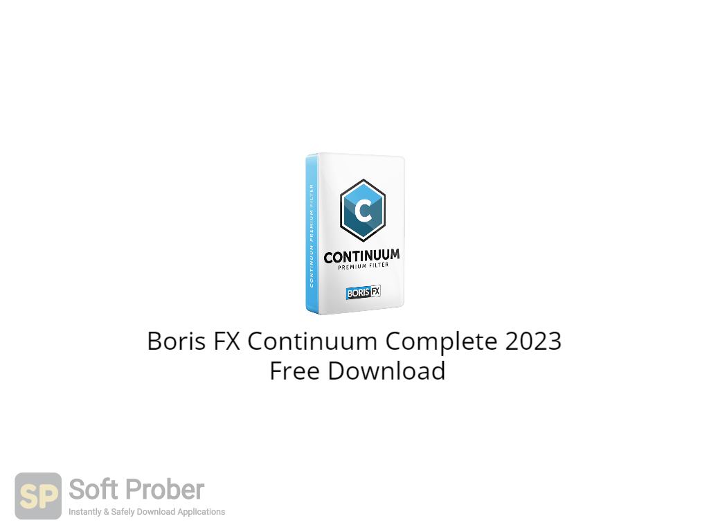 free instals Boris FX Continuum Complete 2023.5 v16.5.3.874