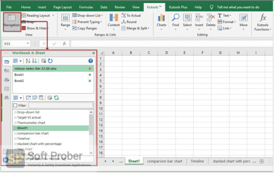 Kutools for Excel 2022 Direct Link Download-Softprober.com