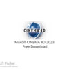 Maxon CINEMA 4D 2023  Free Download