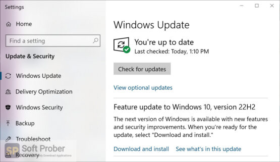 Microsoft Windows 10 Version 22H2 October 2022 Direct Link Download-Softprober.com