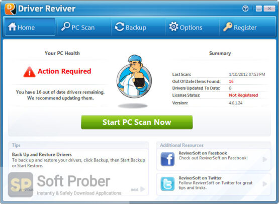ReviverSoft Driver Reviver 2022 Latest Version Download-Softprober.com