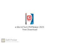 e World Tech PHPMaker 2023 Free Download-Softprober.com