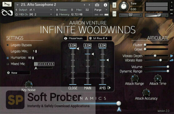 Aaron Venture Infinite Woodwinds v2.0 Latest Version Download-Softprober.com
