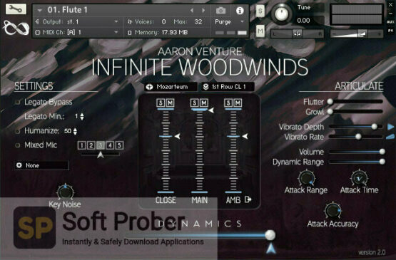 Aaron Venture Infinite Woodwinds v2.0 Offline Installer Download-Softprober.com
