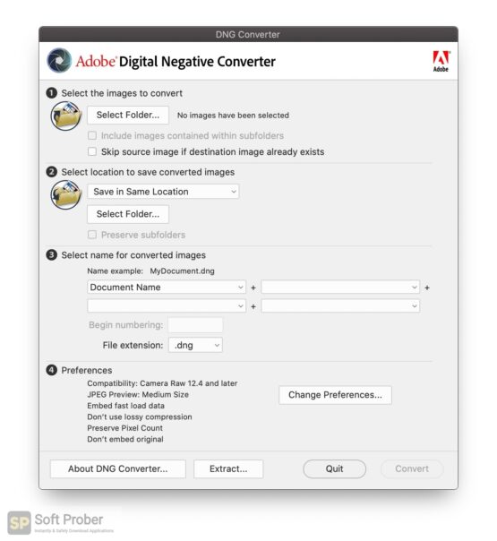 Adobe DNG Converter 2023 Direct Link Download-Softprober.com