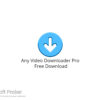 Any Video Downloader Pro 2023 Free Download