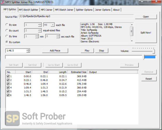 HooTech MP3 Splitter Joiner Pro 2023 Direct Link Download-Softprober.com