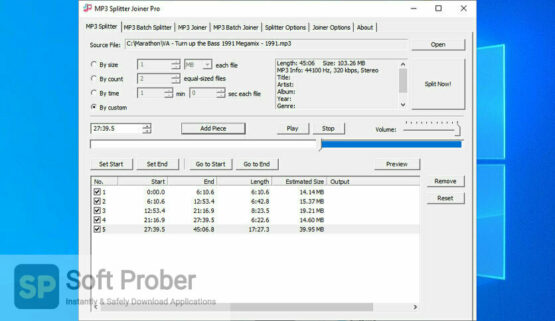 HooTech MP3 Splitter Joiner Pro 2023 Offline Installer Download-Softprober.com