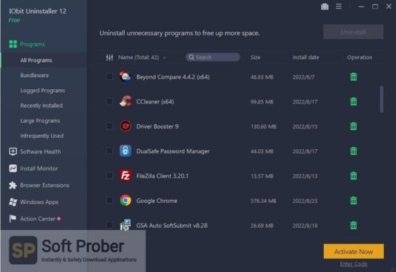 IObit Uninstaller Pro 2023 Offline Installer Download-Softprober.com