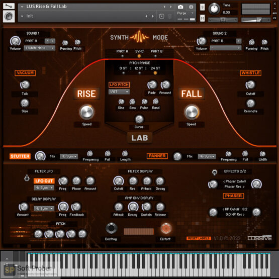 Lussive Audio Rise & Fall Lab v1.0 (KONTAKT) Offline Installer Download-Softprober.com