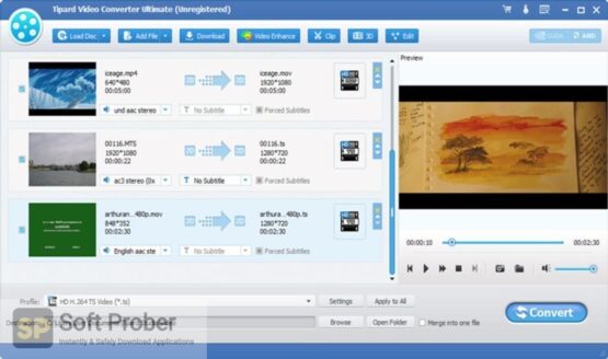 Tipard Video Converter Ultimate 2023 Latest Version Download-Softprober.com