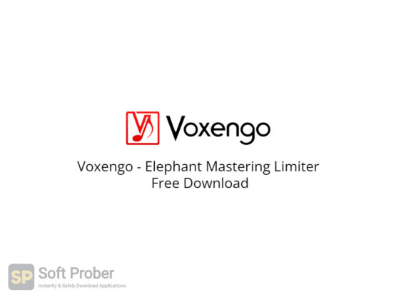 Voxengo Elephant Mastering Limiter Free Download-Softprober.com