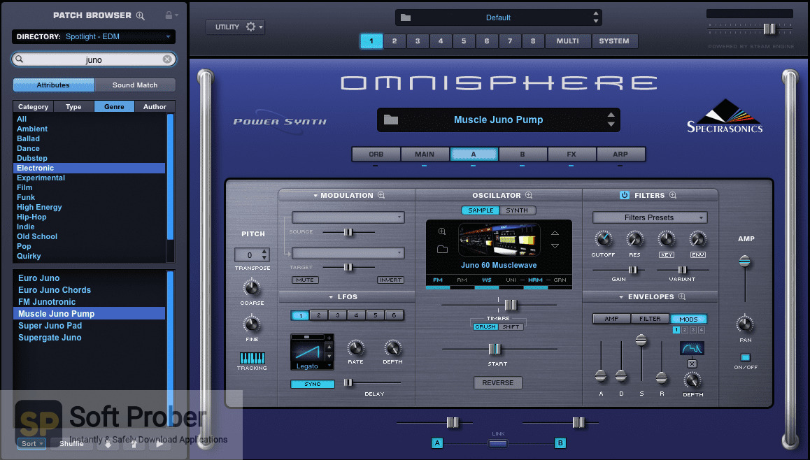 Spectrasonics – Omnisphere Technical Setup Details